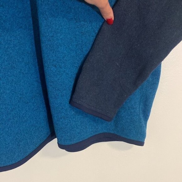 Patagonia Men's Quarter Zip Blue Fleece Better Sweater Pullover Size XL - Picture 4 of 5